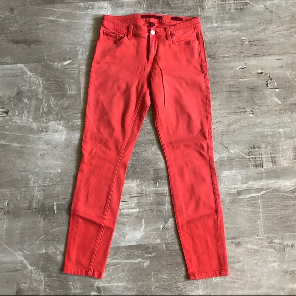 Banana Republic Red Skinny Jeans - Picture 2 of 6